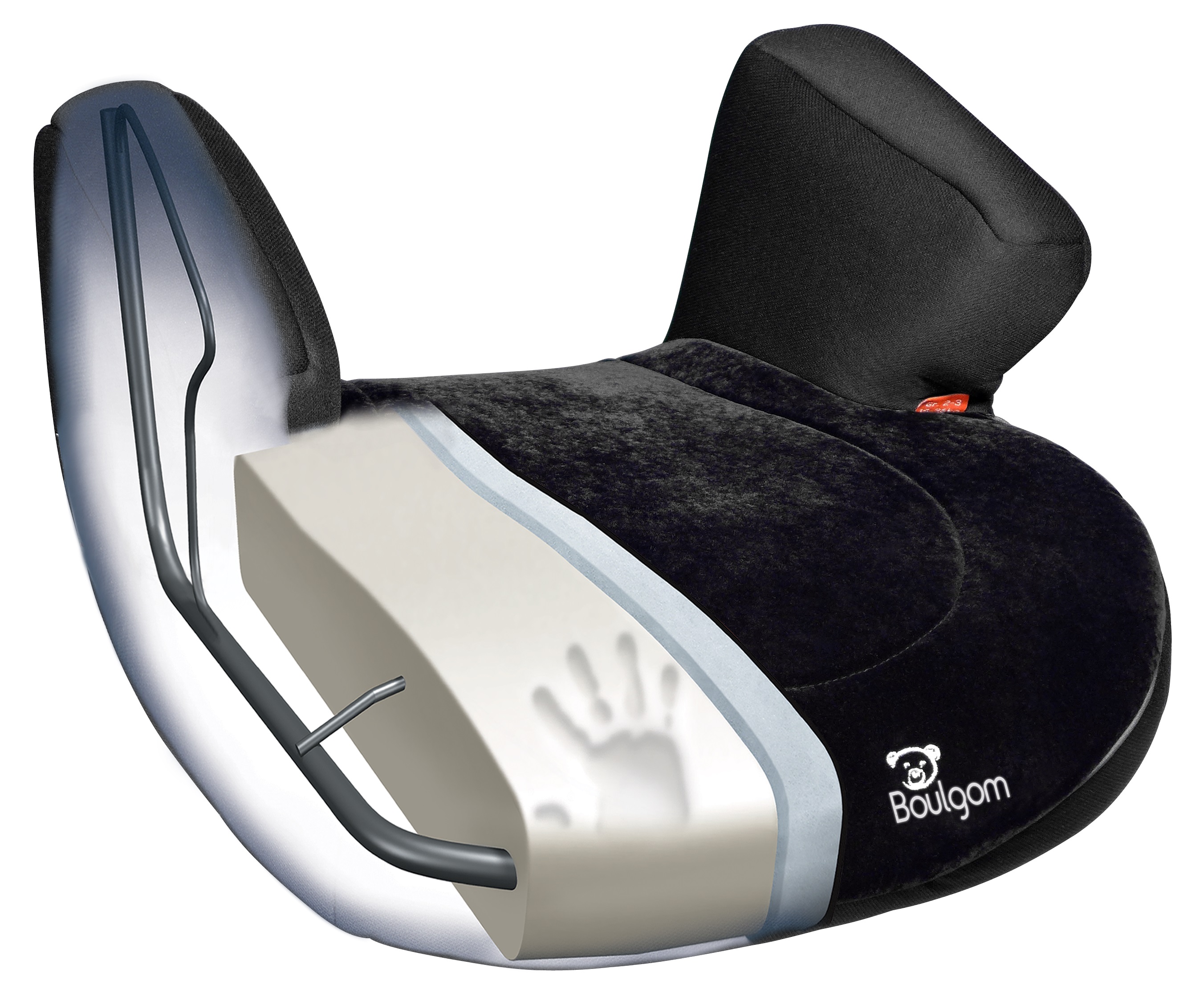 Sitzerhöhung BoostConfort BOULGOM Nicaragua, Gruppe 2/3, schwarz - ATU