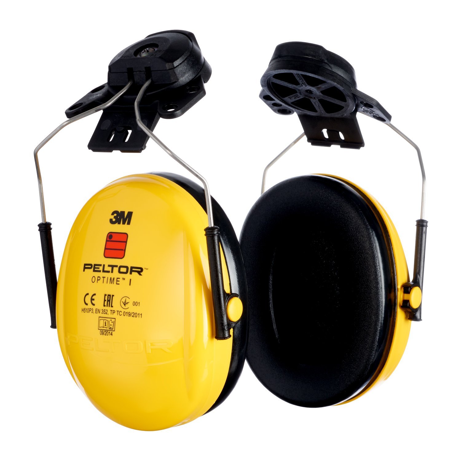 3M 6.21.25.110.00 Cuffie antirumore Peltor Optime II con supporto per casco