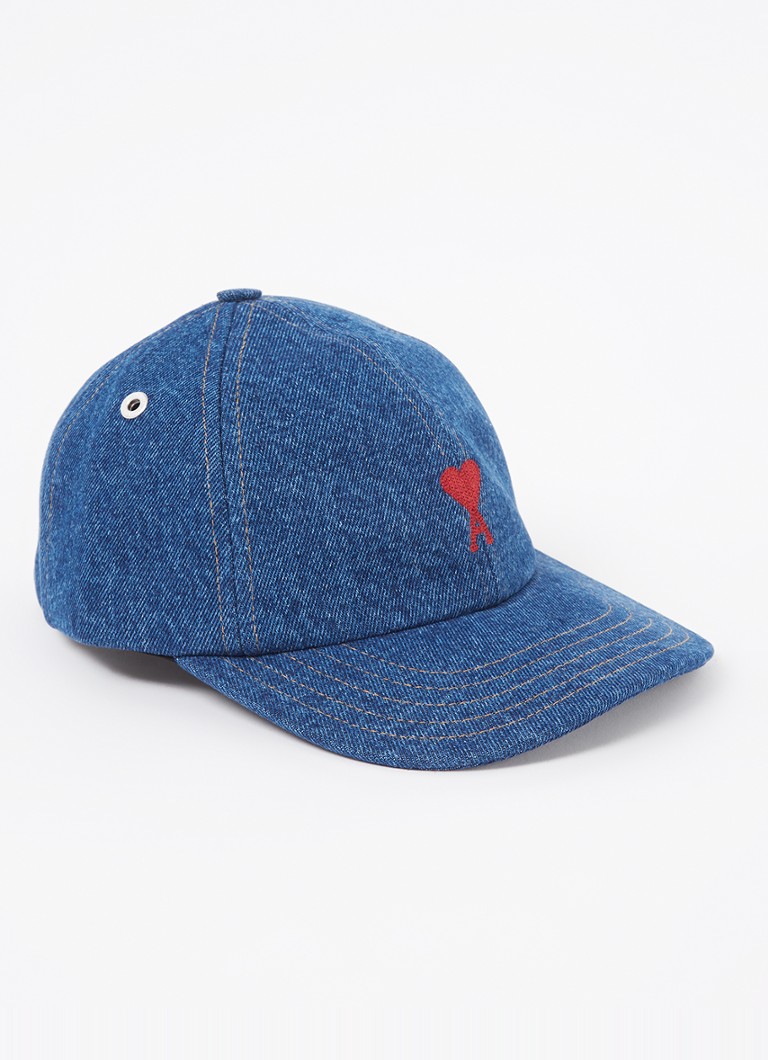 Cappellino AMI Paris con logo ricamato