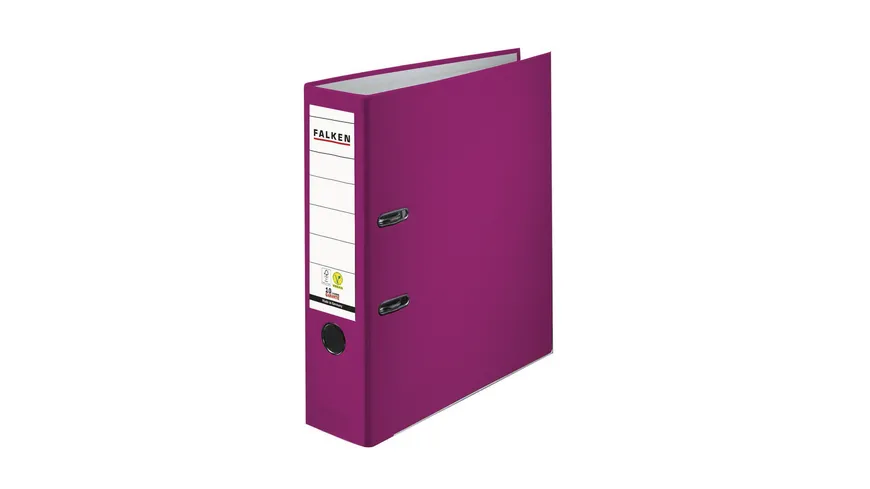 Ordner PP A4 8cm brombeer