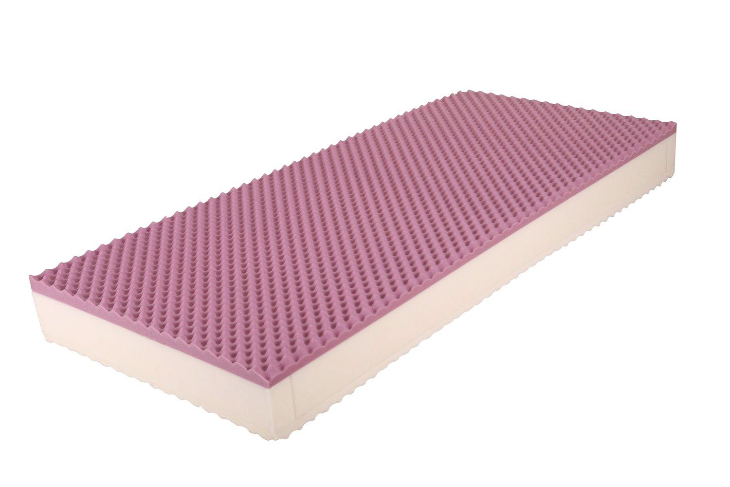 Taschenfederkernmatratze, mein-schlafcenter, 22 cm hoch, (1-tlg), Wendematratze H2, H3, 1000 Taschenfedern, 7 Liegezonen
