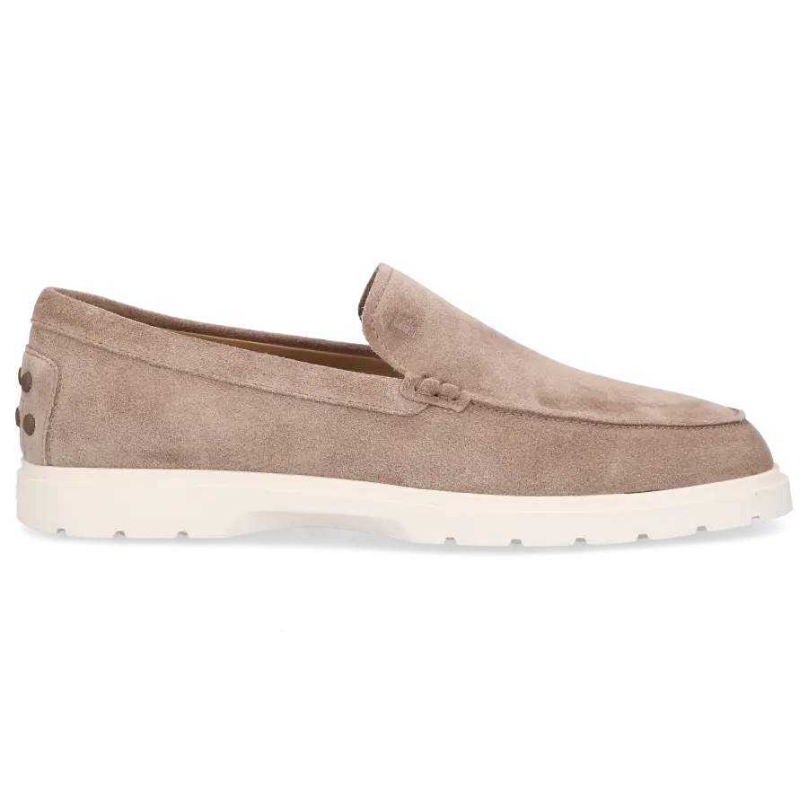Tod's - Loafer M59K0 Veloursleder - beige