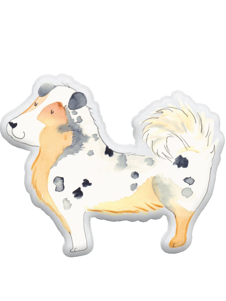 Mr. & Mrs. Panda Kissen Kuscheltier Hund Australien Shepherd ohn... in Weiß günstig kaufen