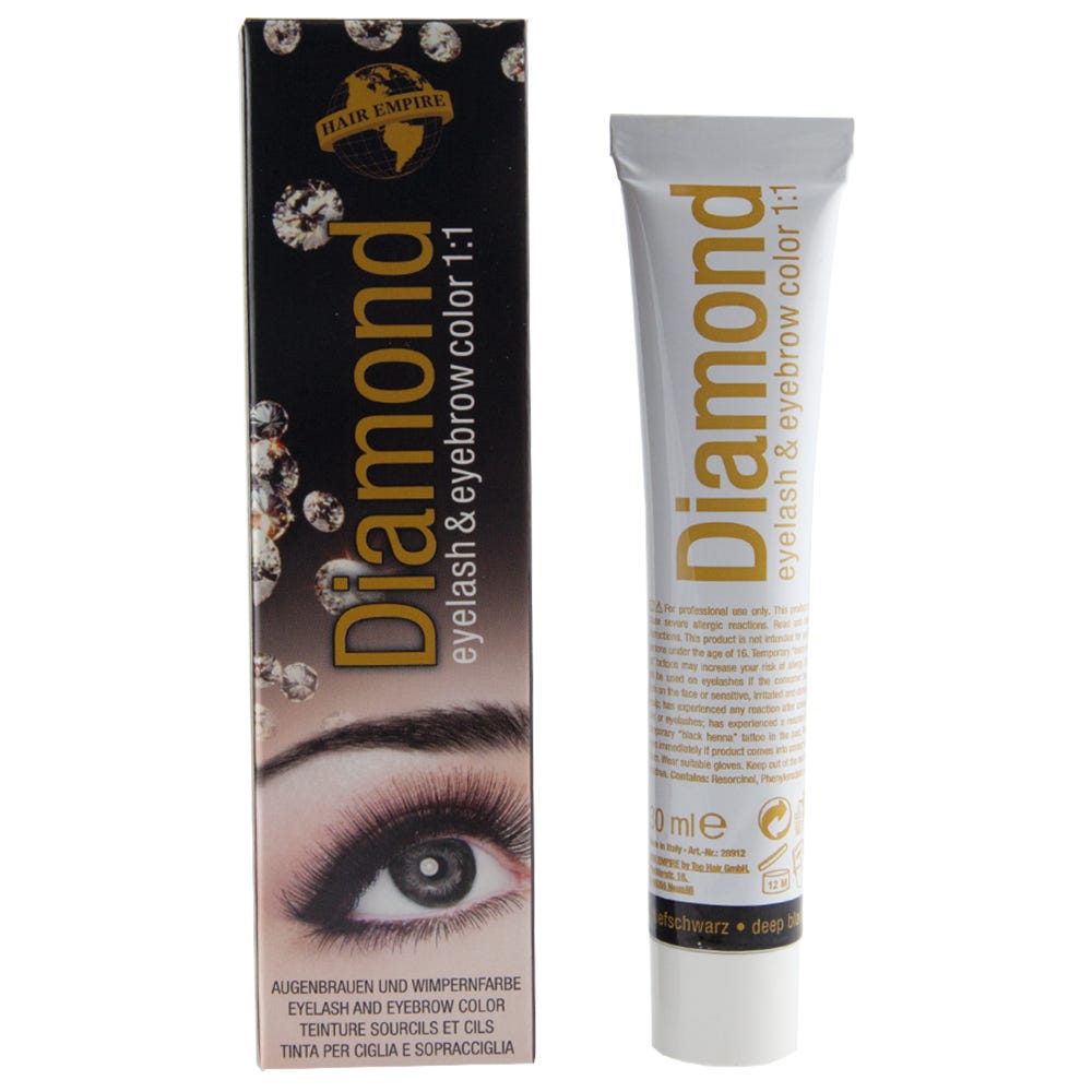 Hair Empire Diamond Color Augenbrauen & Wimpern Tiefschwarz 30 ml