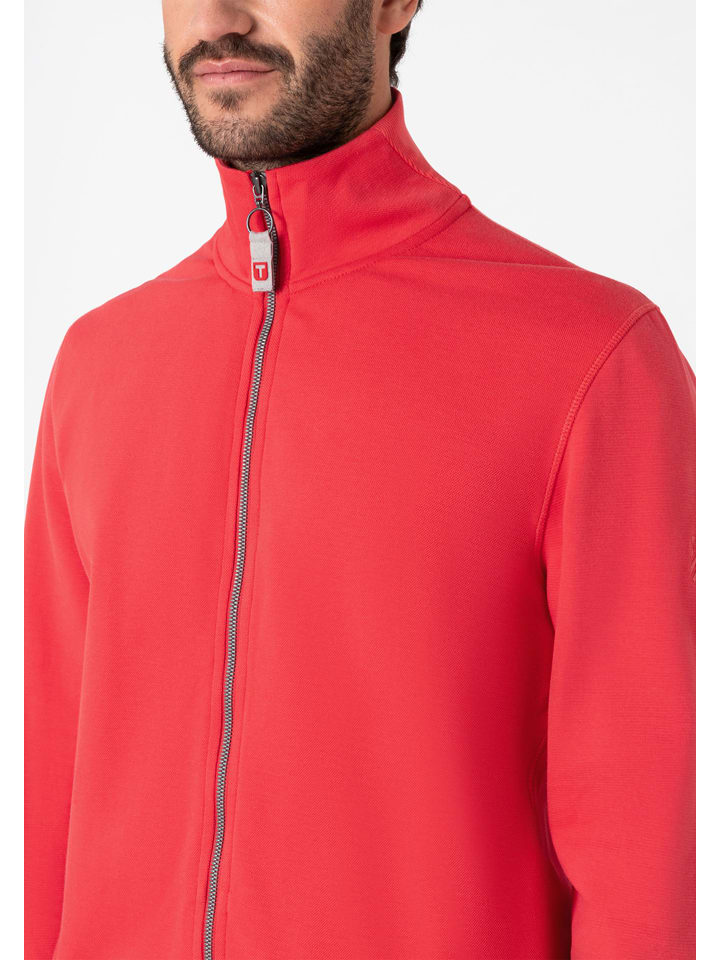 Timezone Sweatjacke in Rot günstig kaufen