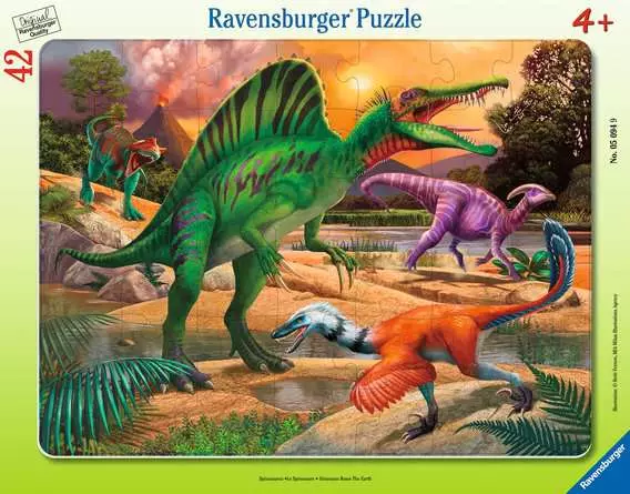 Kinderpuzzle ab 4 Jahren - Spinosaurus - 42 Teile