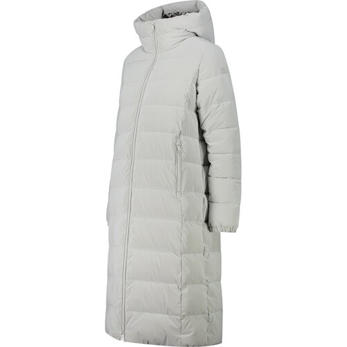 DAMEN JACKE WOMAN LONG COAT FIX HOOD