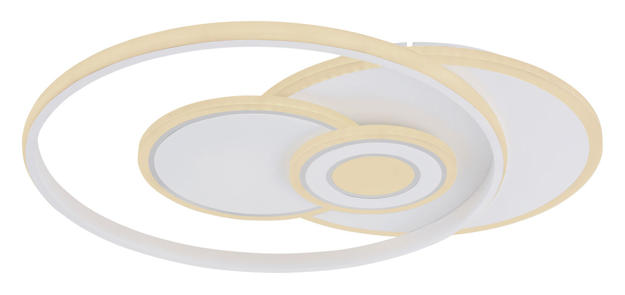 Globo Lighting - RODERICK - Deckenleuchte Metall weiß, LED