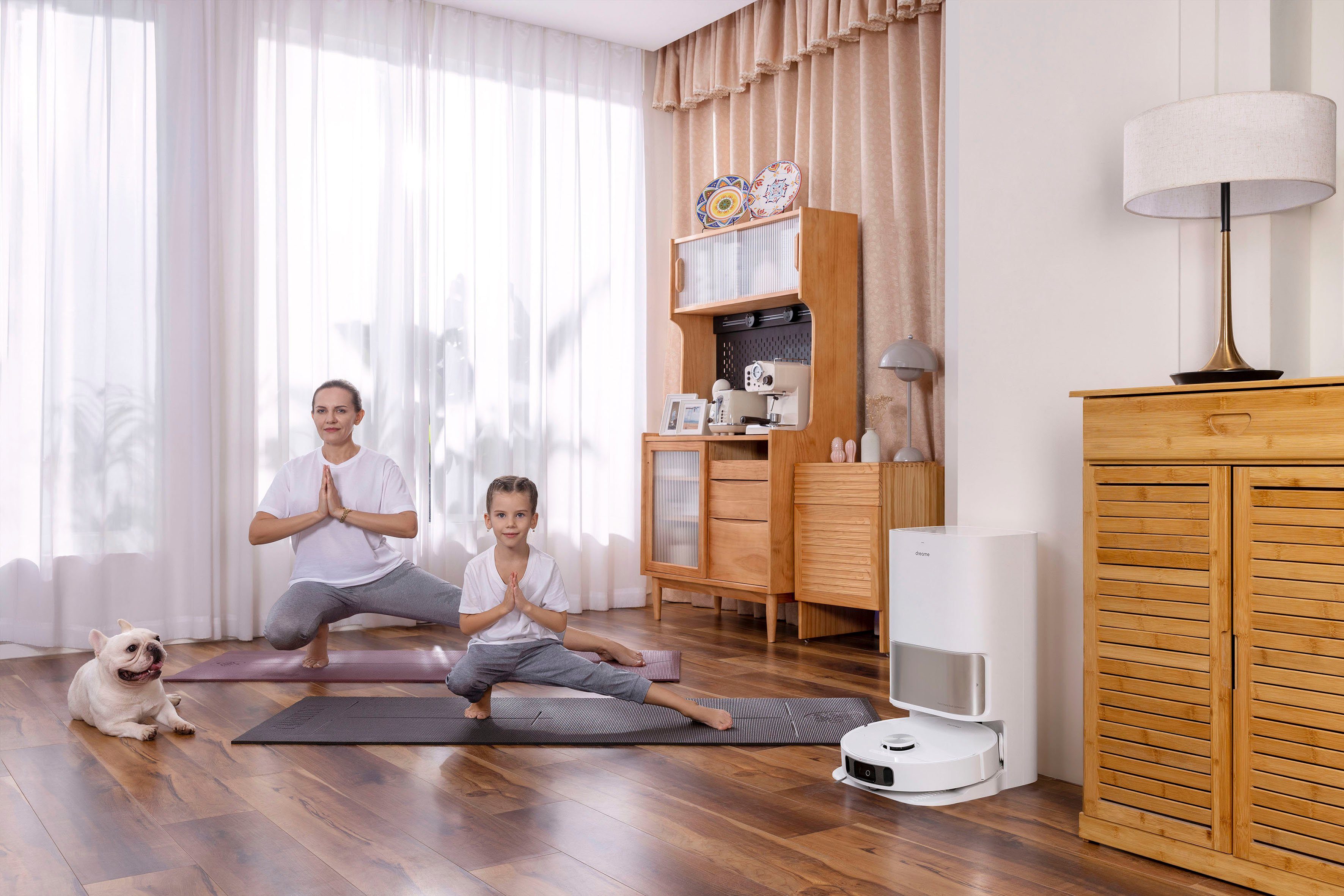 dreame Saugroboter Dreame L10s Ultra: mit Wischfunktion; vollautomatische Basisstation, 55 W, mit Staubabsaug- und Selbstreinigungsfunktion