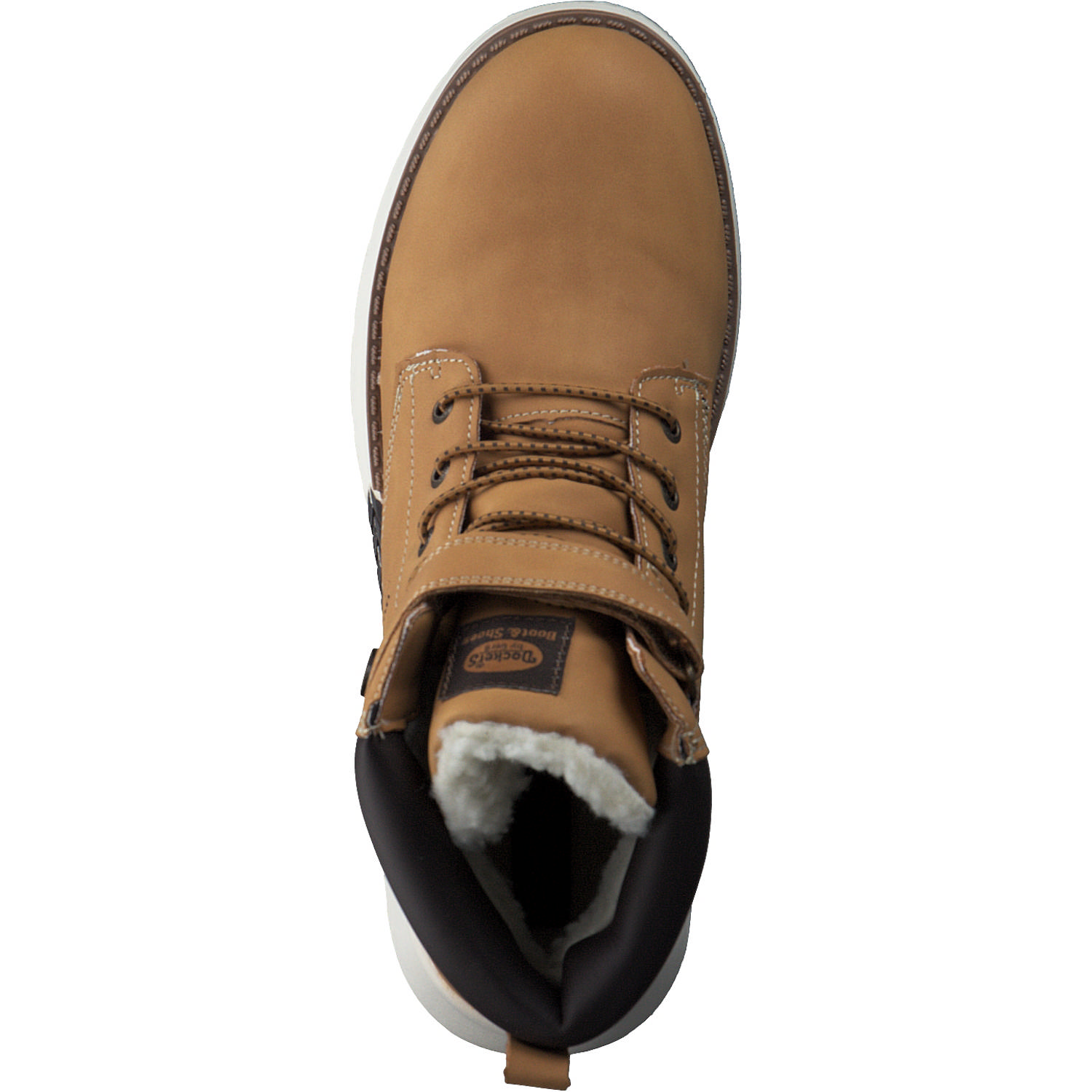 Dockers 47EE702, Sneakers High, Kinder, Braun (Golden Tan)