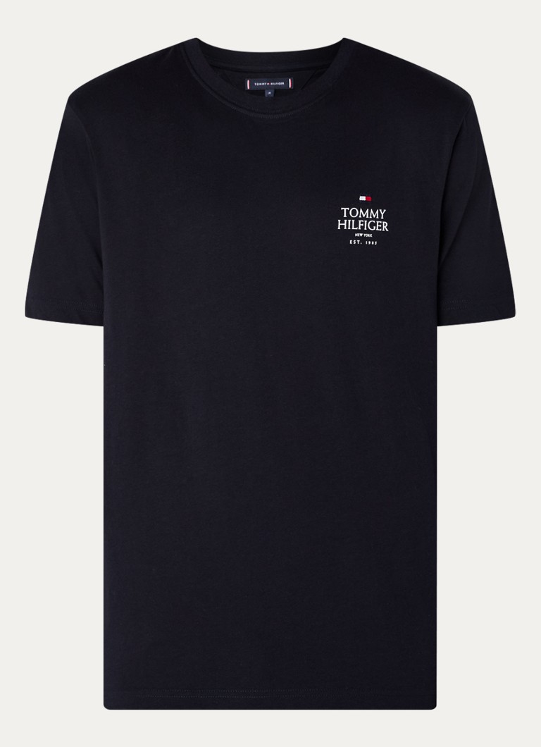 Tricou Tommy Hilfiger cu logo imprimat