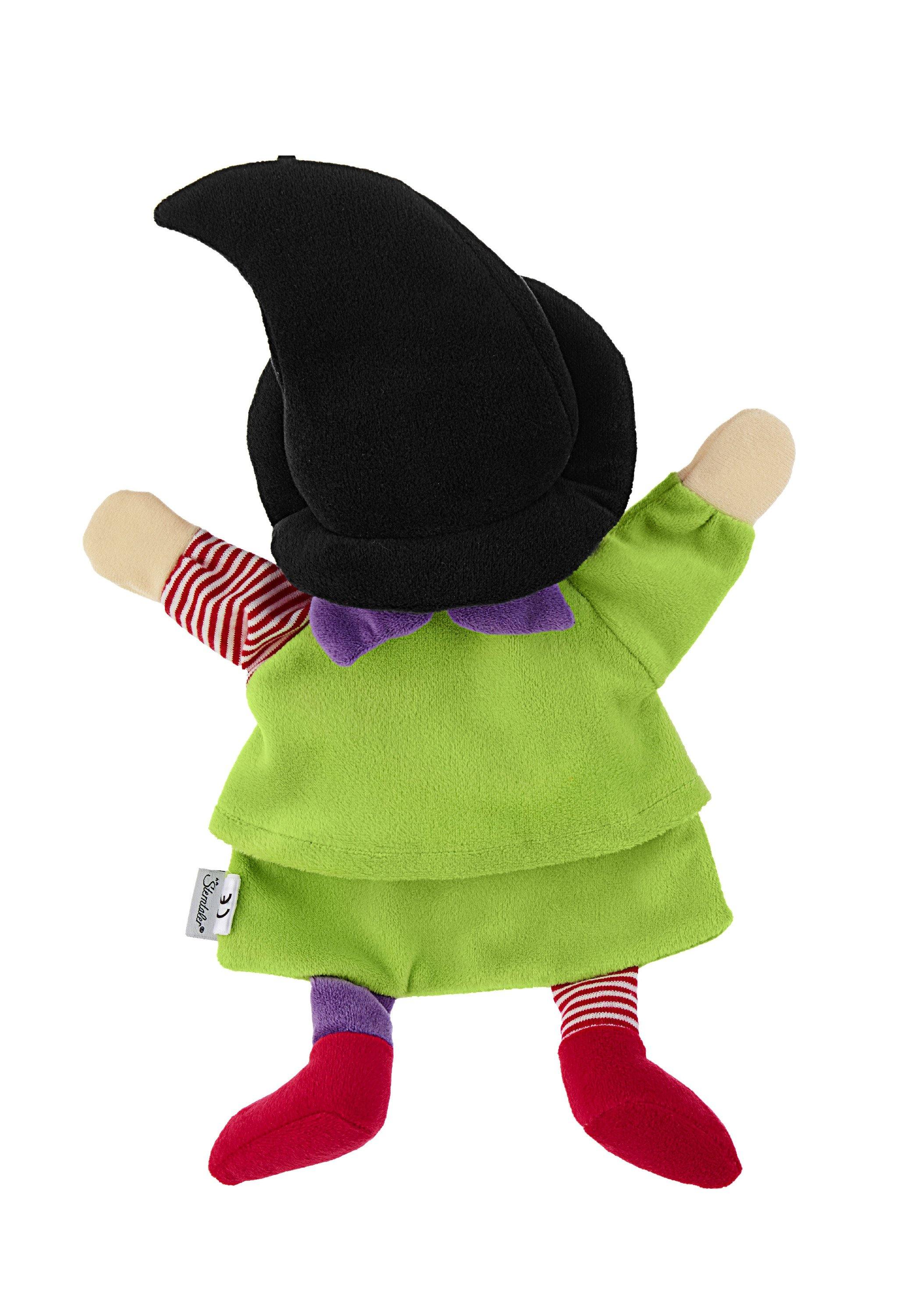 Handpuppe Hexe, 34 cm für das Kasperletheater