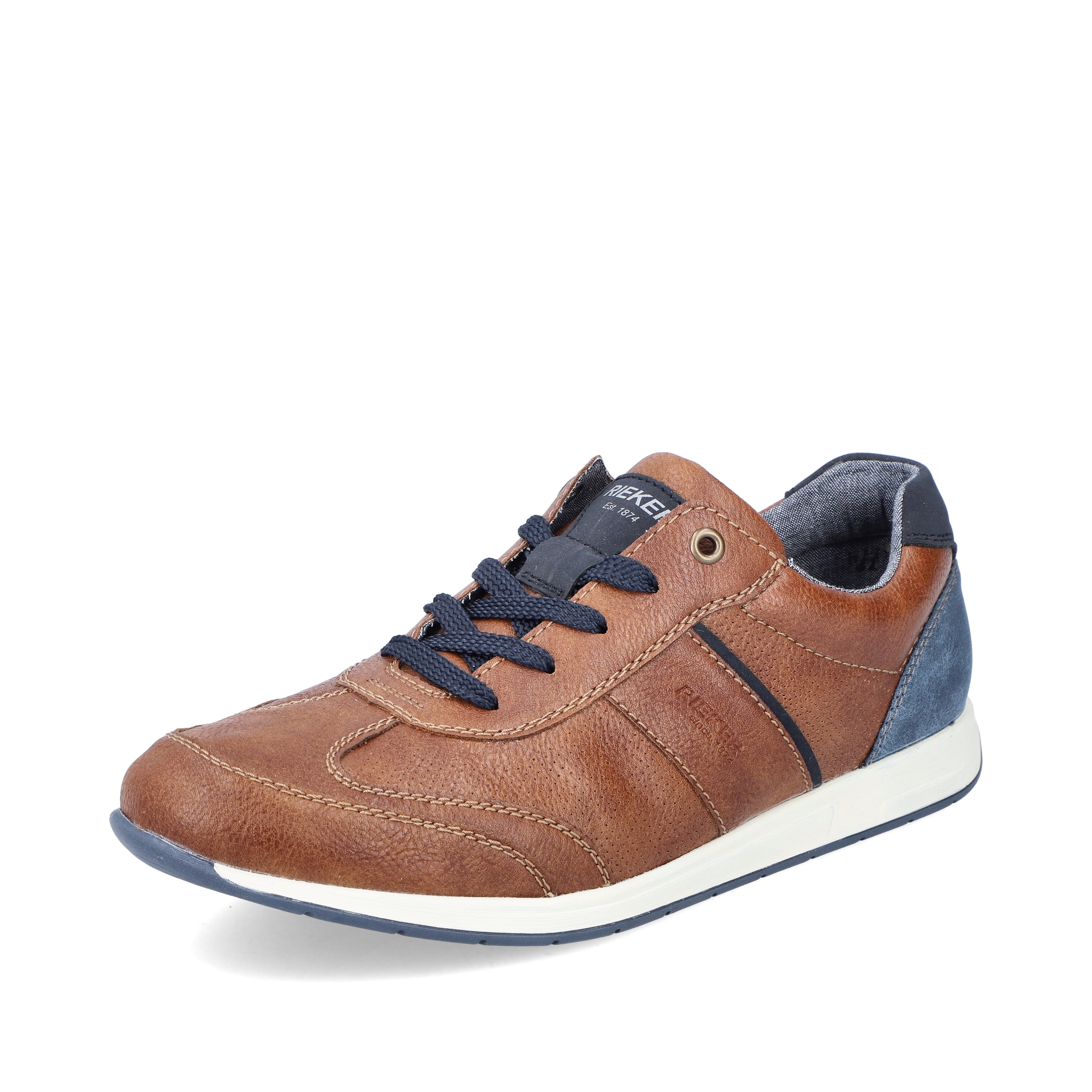 Rieker Herren Schnürschuhe kastanienbraun
