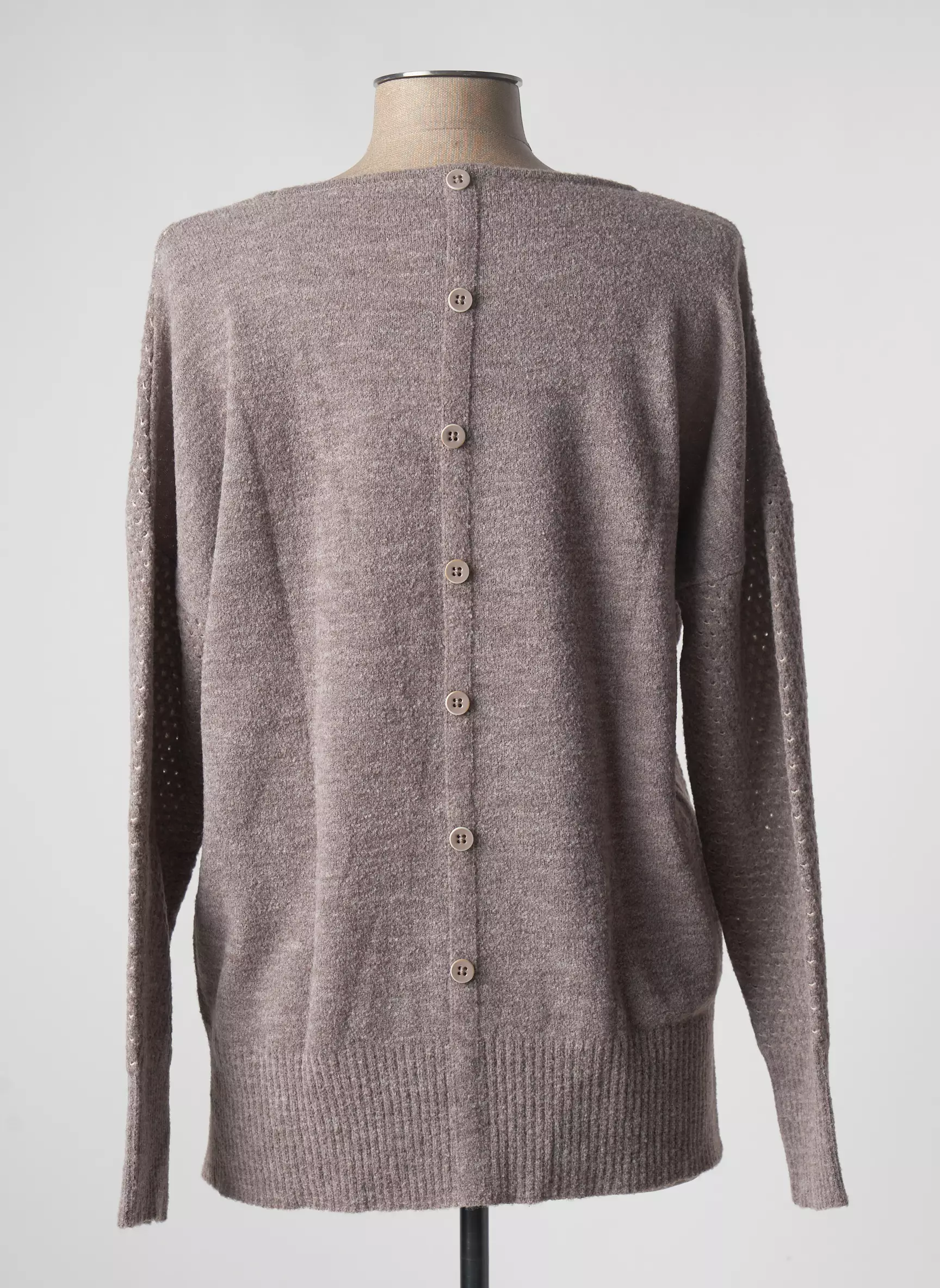 Thomas Rabe Pulls Femme couleur marron