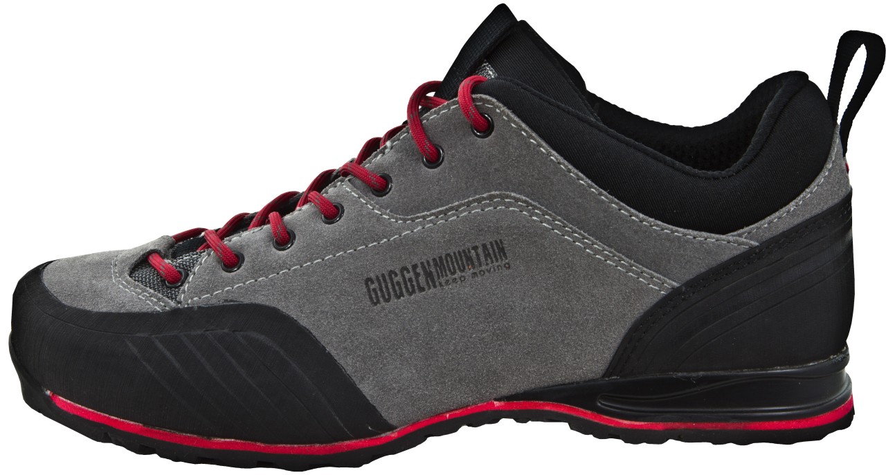 GUGGEN MOUNTAIN Freizeit Schnürer grau Wanderschuh von GUGGEN Mountain