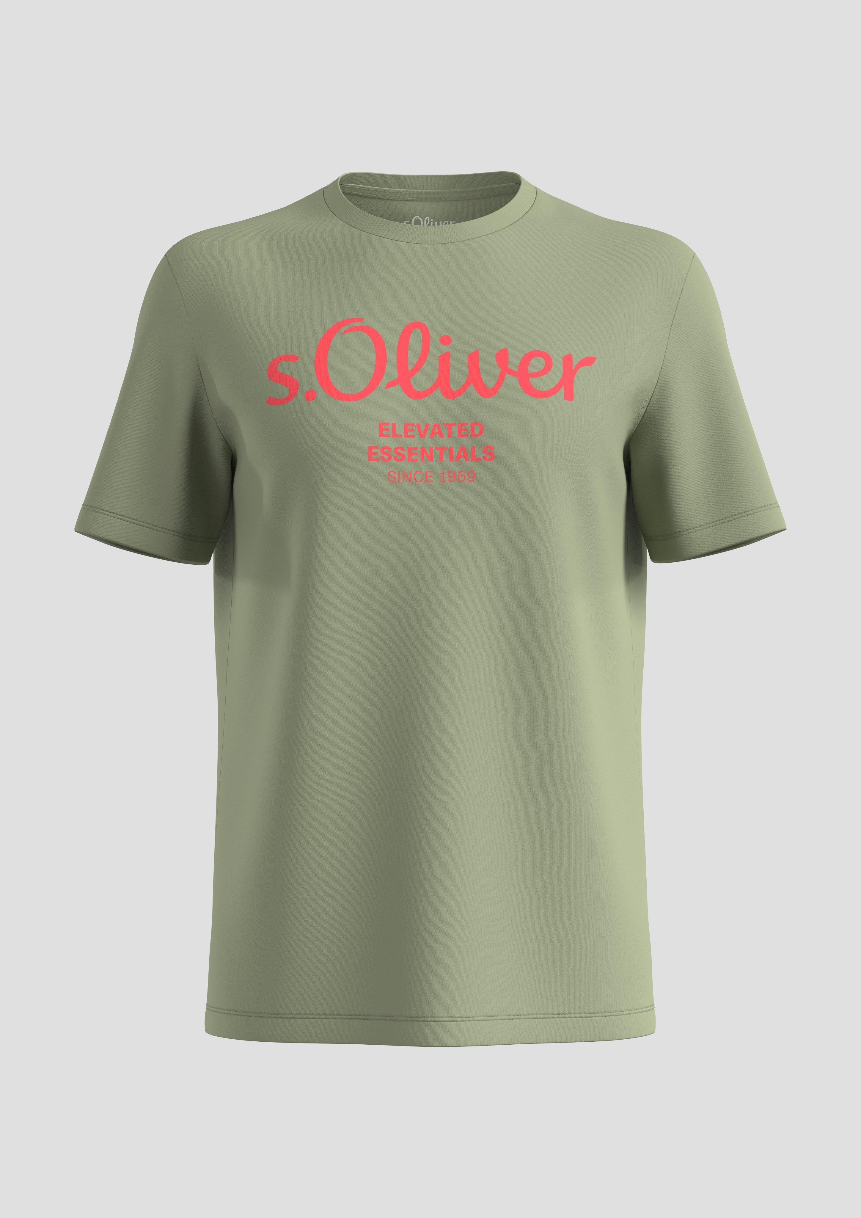 T-Shirt mit Frontprint  2141458-73D1
