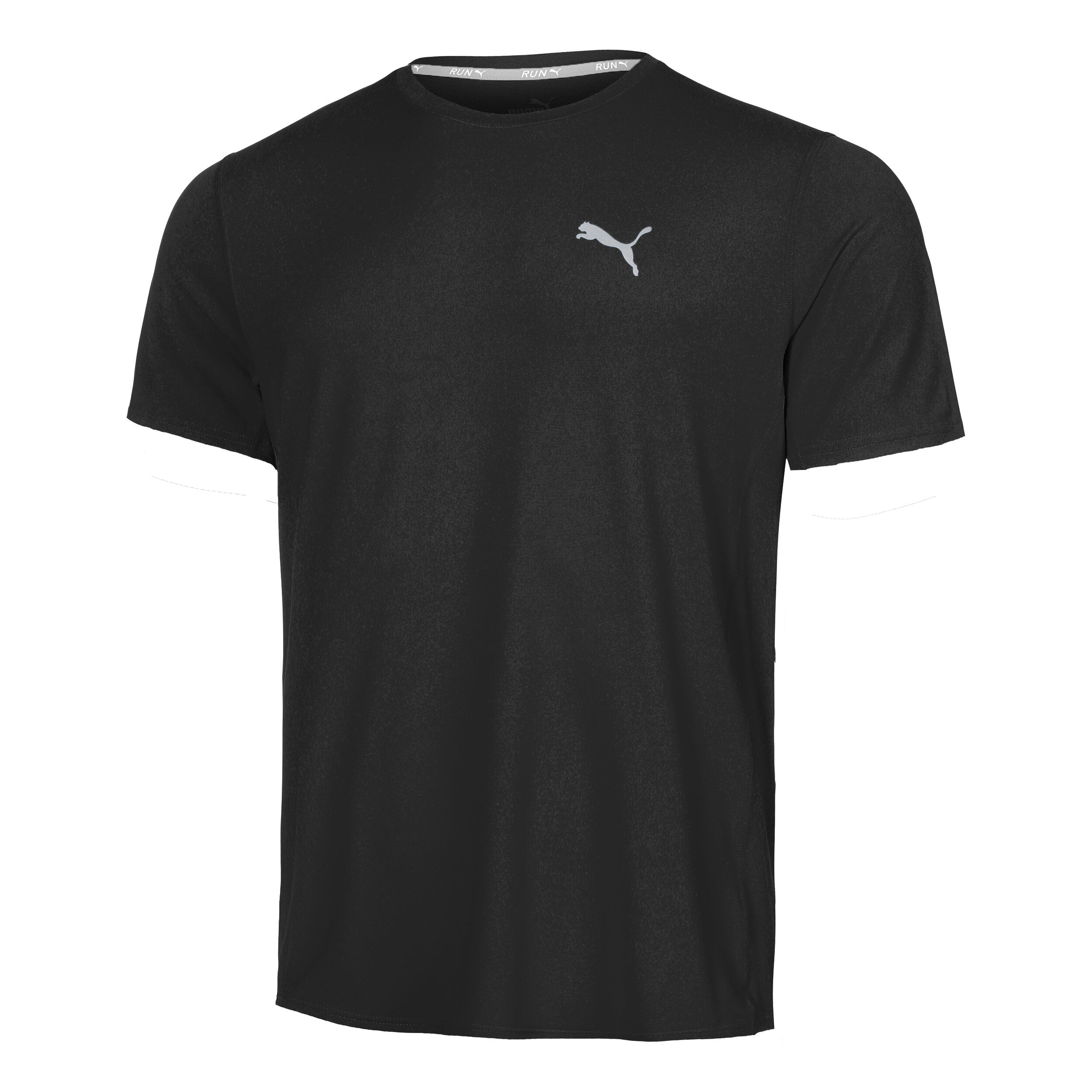Run Cloudspun Laufshirt Herren - Schwarz