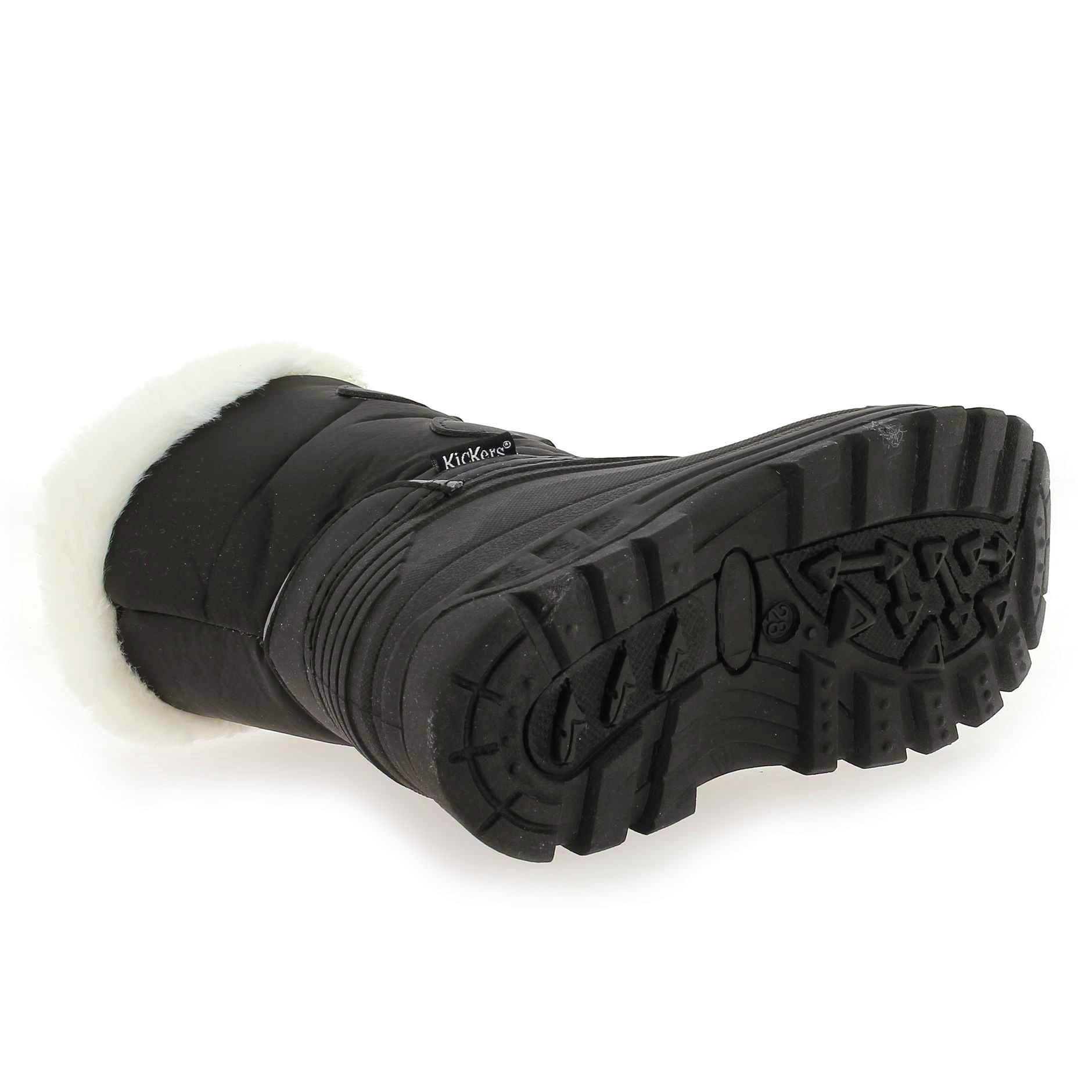 Kickers  SEALSNOW - Noir Jaune