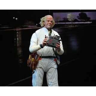 Zurück in die Zukunft Actionfigur Ultimate Doc Brown (1985) 18 cm