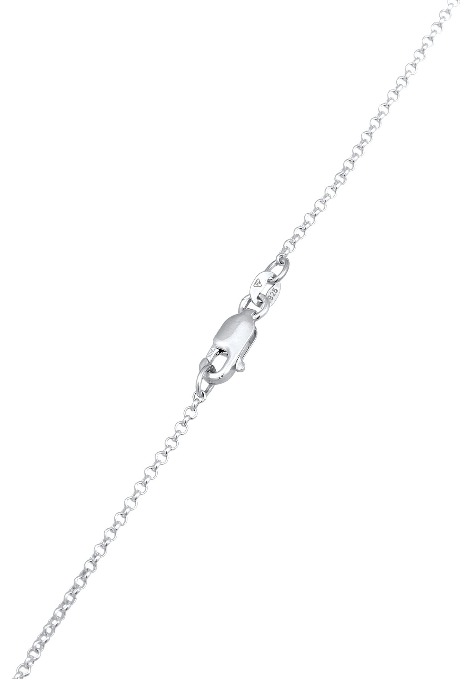 Wisiorek Elli DIAMONDS dla kobiet w kształcie serca z diamentami o szlifie laboratoryjnym (0,18 ct) w srebrze próby 925