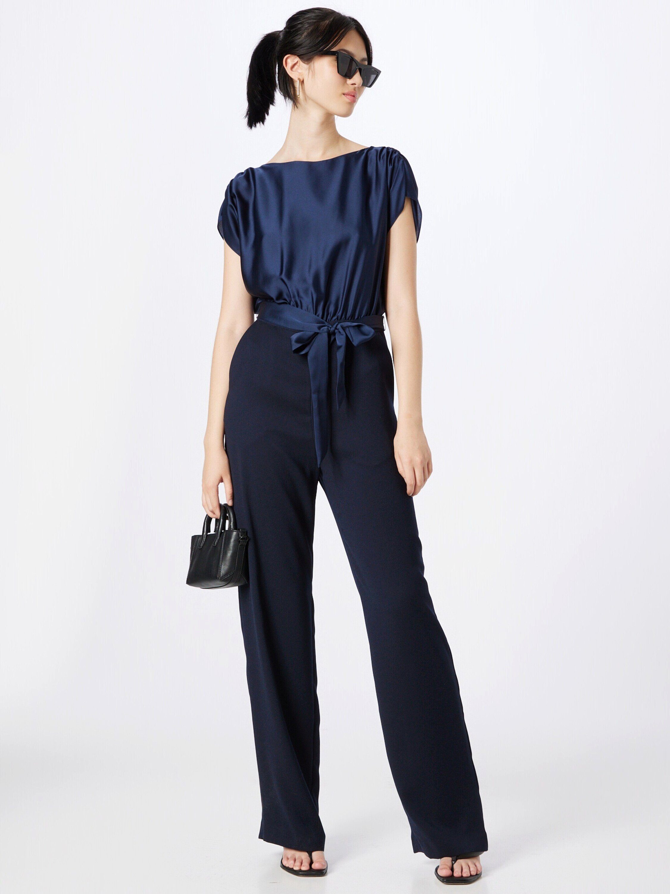 SWING Jumpsuit (1-tlg) Drapiert/gerafft