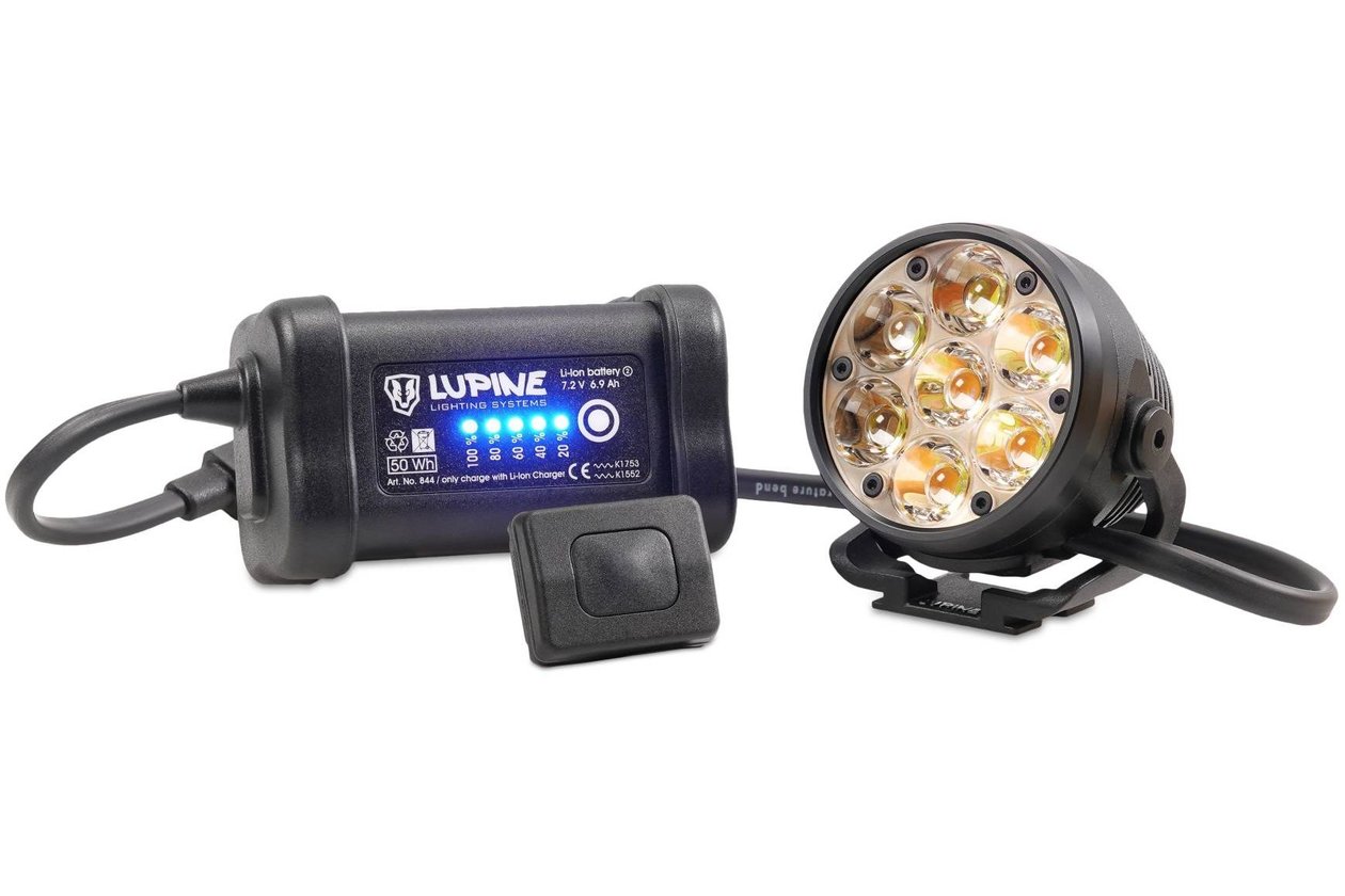 Lupine Betty R 7 Helmlampe 6.9 Ah SmartCore Akku Bluetooth