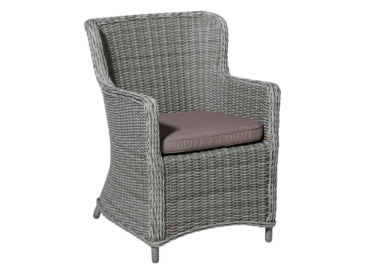 Madison Panama Taupe Weidengeflecht universal Sitzkissen