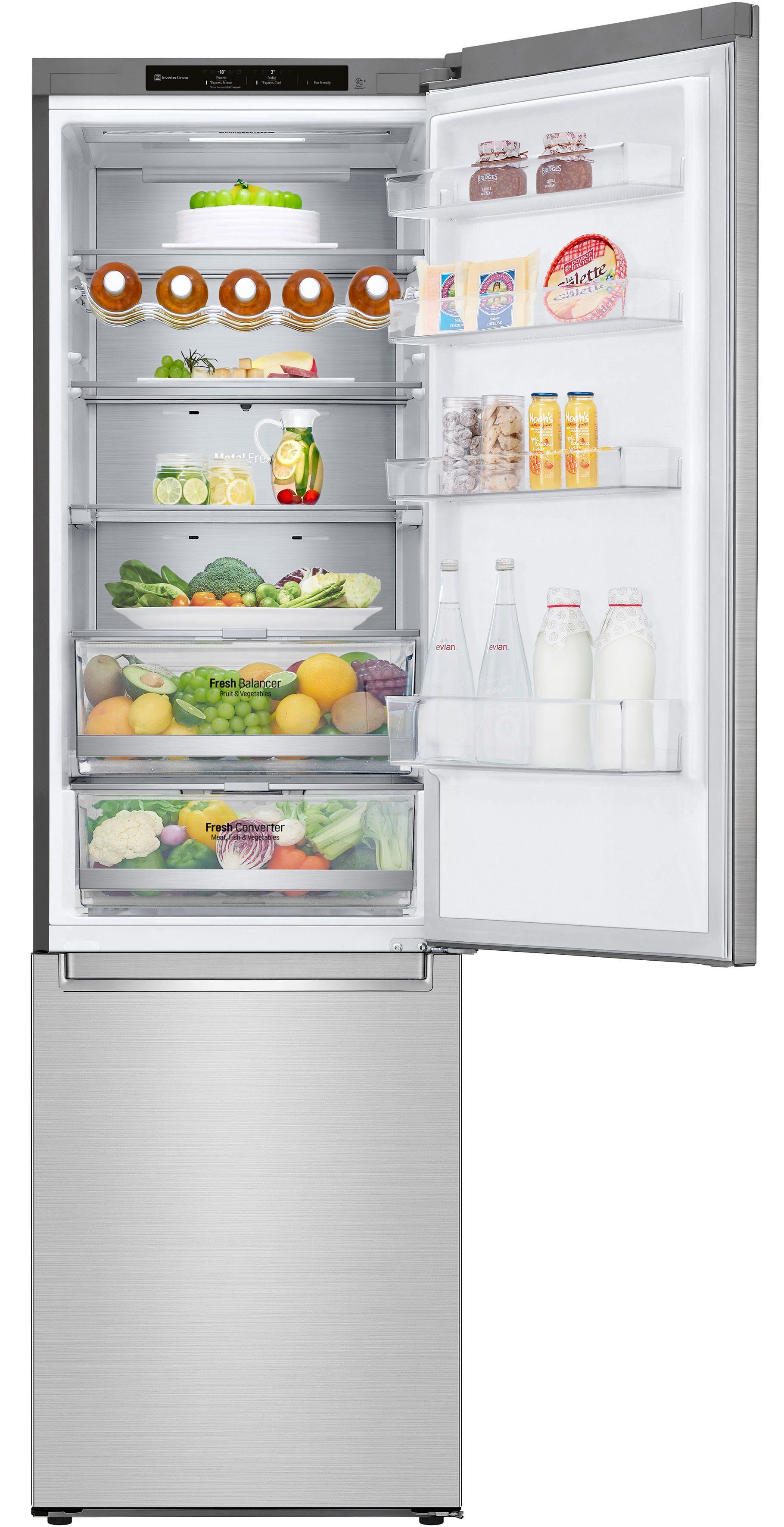 LG Kühl-/Gefrierkombination GBB92STBAP, 203 cm hoch, 59,5 cm breit