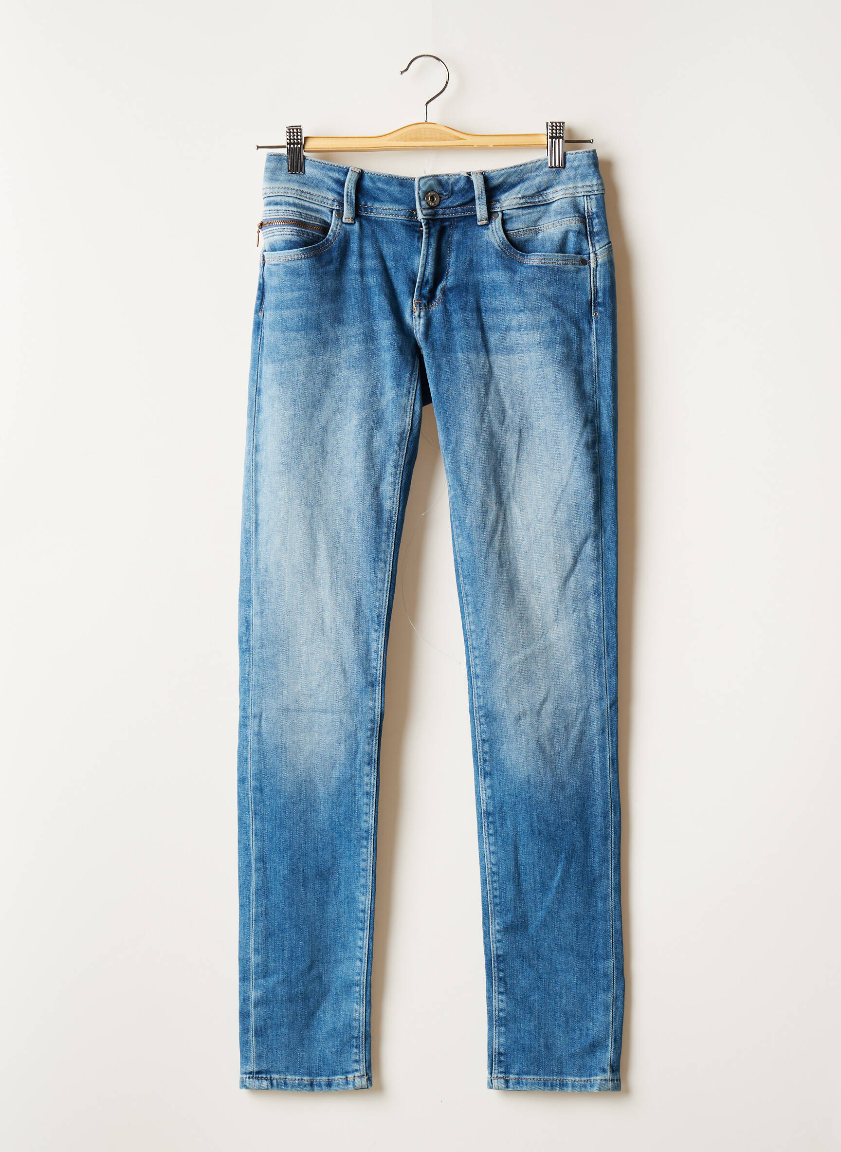 Pepe Jeans Jeans Coupe Slim Femme couleur bleu