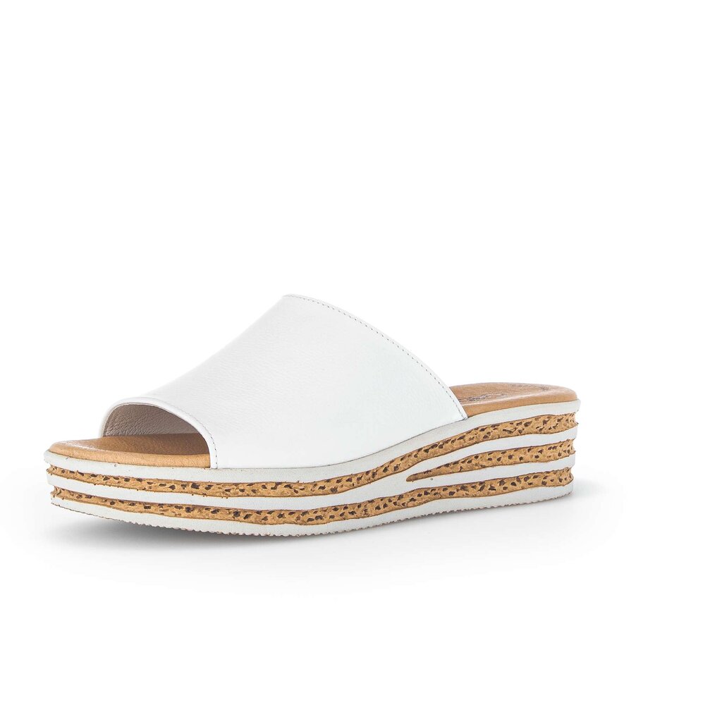 Gabor fashion Pantolette weiß