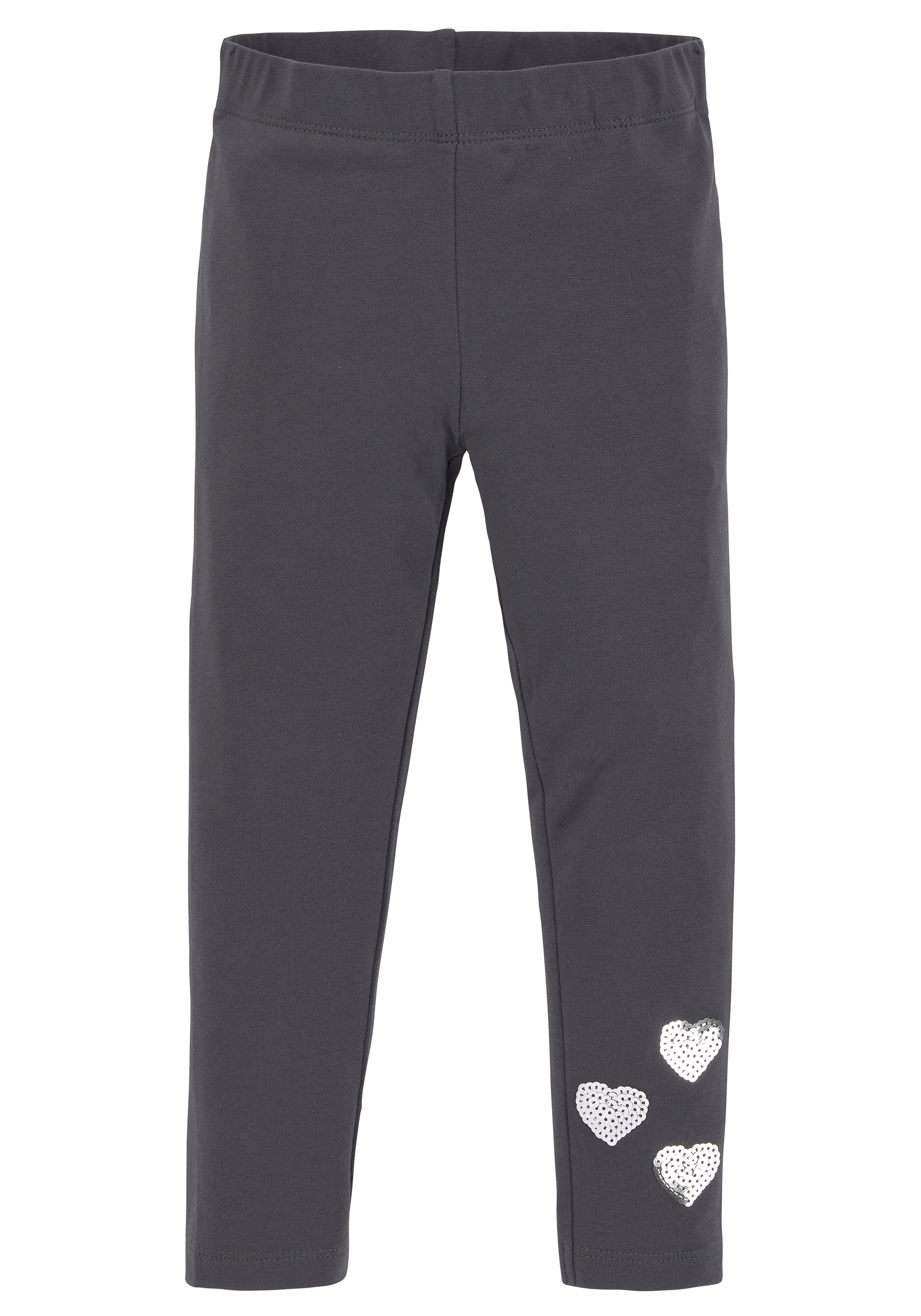 KIDSWORLD Langarmshirt & Leggings (Set) mit schöner Paillettenapplikation