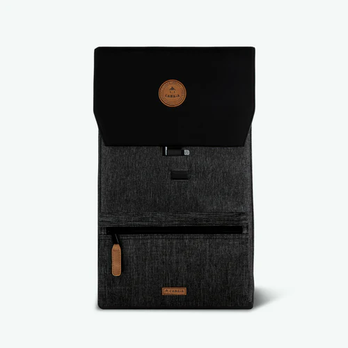City Nikosi black backpack