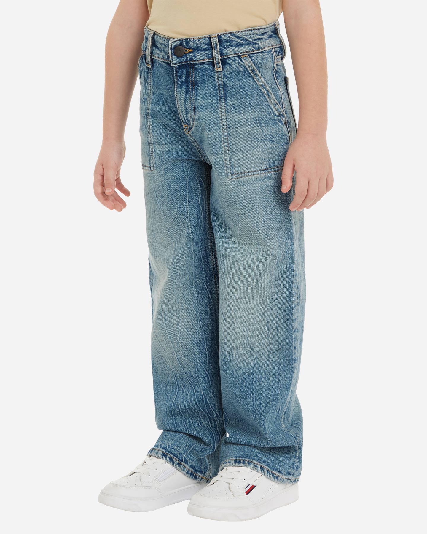 Blugi Calvin Klein Jeans Skater Visual Jr IB0IB02117-1A4