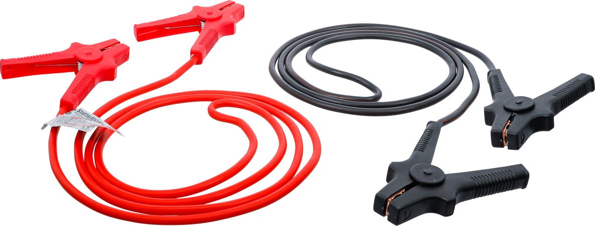 Cable de arranque BGS 9610 para coches de gasolina, 200 A / 16 mm², 3 m