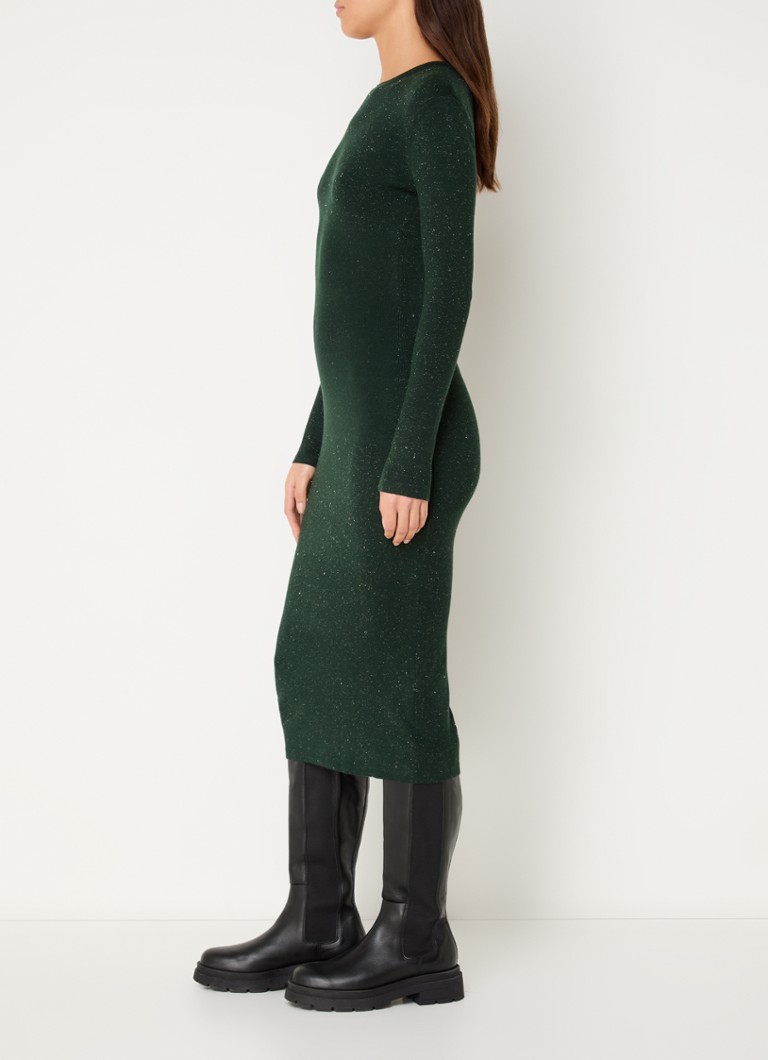 Abito midi in maglia fine Whistles Annie con lurex