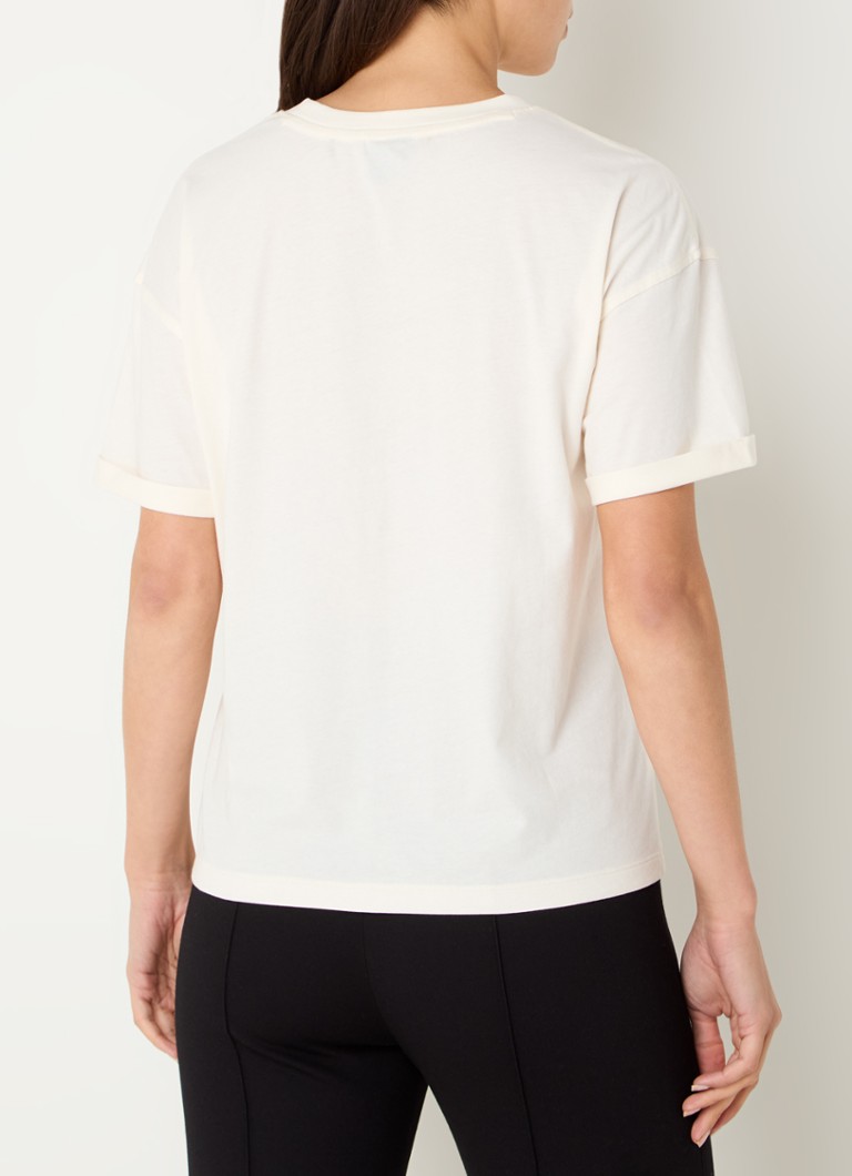 HUGO BOSS Evi T-shirt with logo and round neck