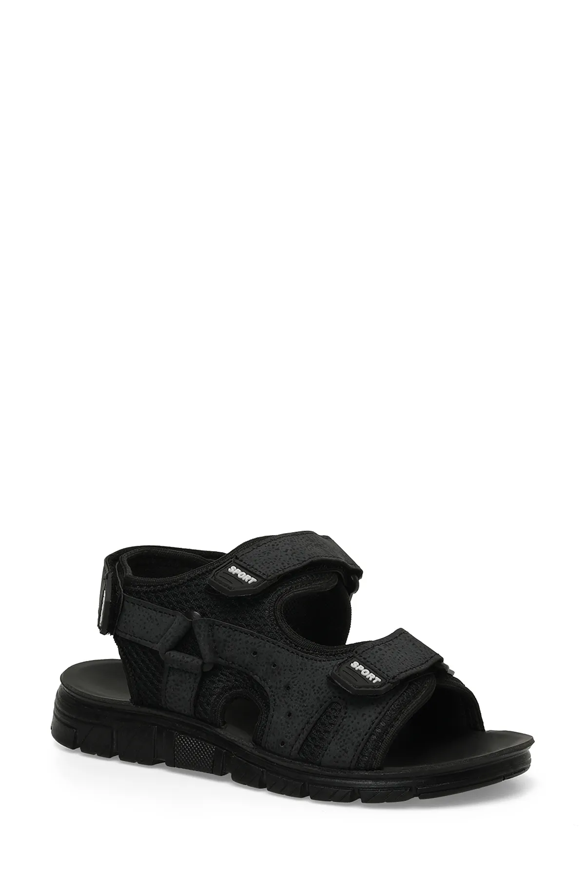Polaris  PORS.G4FX Schwarze Jungen-Sandalen