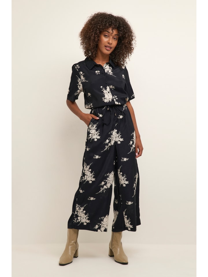 Kaffe Overall KAgilla in Black/Antique Flower Print günstig kaufen 34