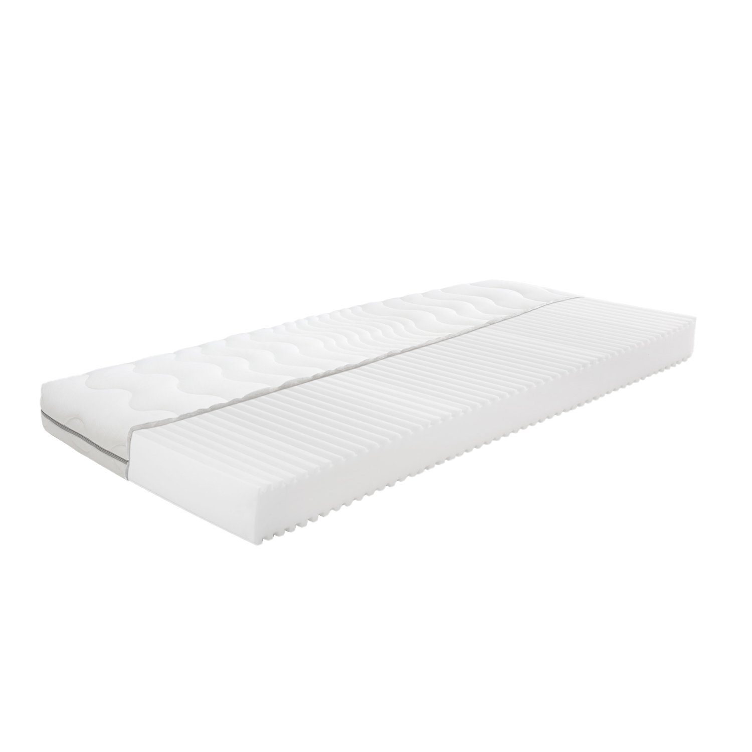 Kaltschaummatratze Kinder- und Jugendmatratze Junior (Softwelle), RAVENSBERGER Matratzen, 19 cm hoch, Härtegrad H1/H2 (RG 30) 80x200 cm mit PES Bezug