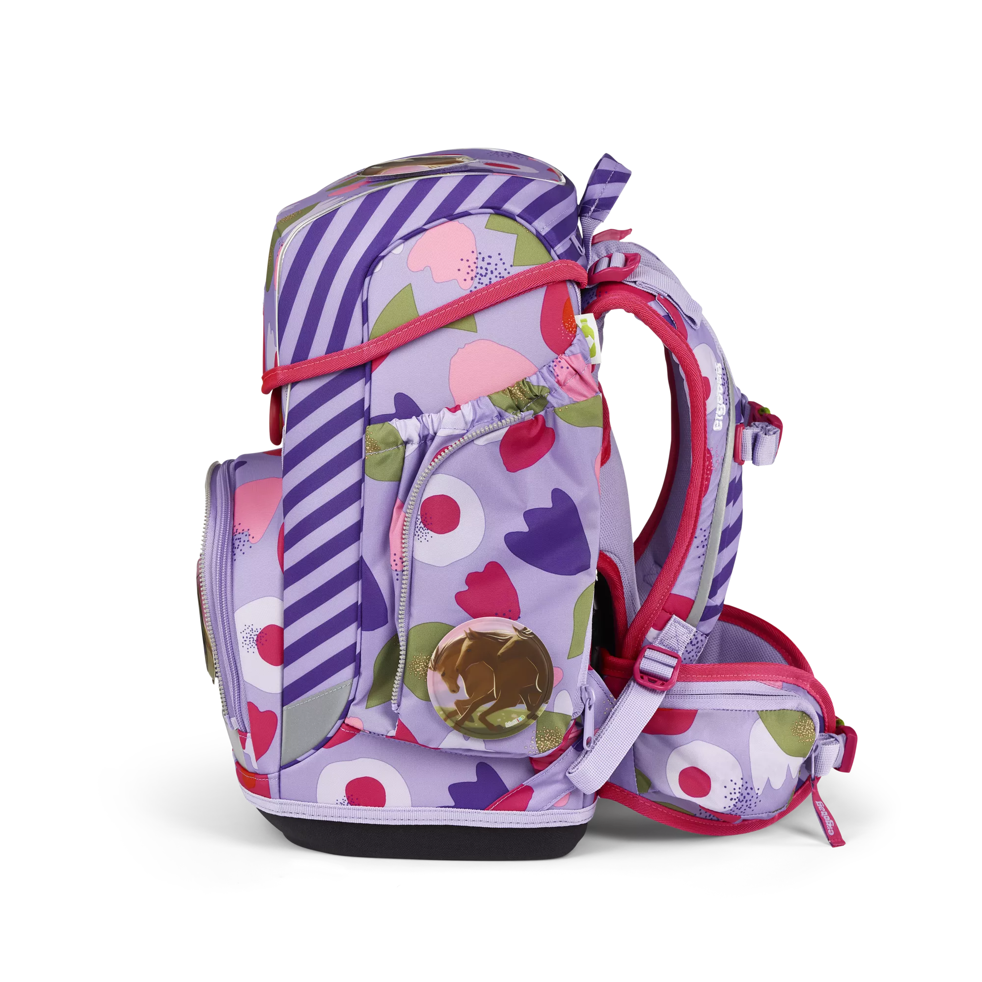 ergobag Schulranzen Set Blütenzaubär