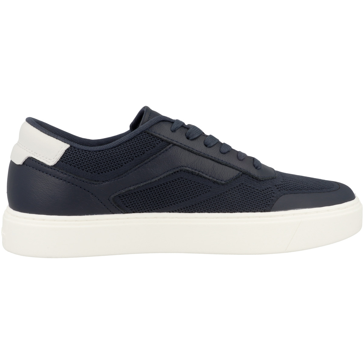 Calvin Klein Low Top Lace Up Knit Sneaker low dunkelblau