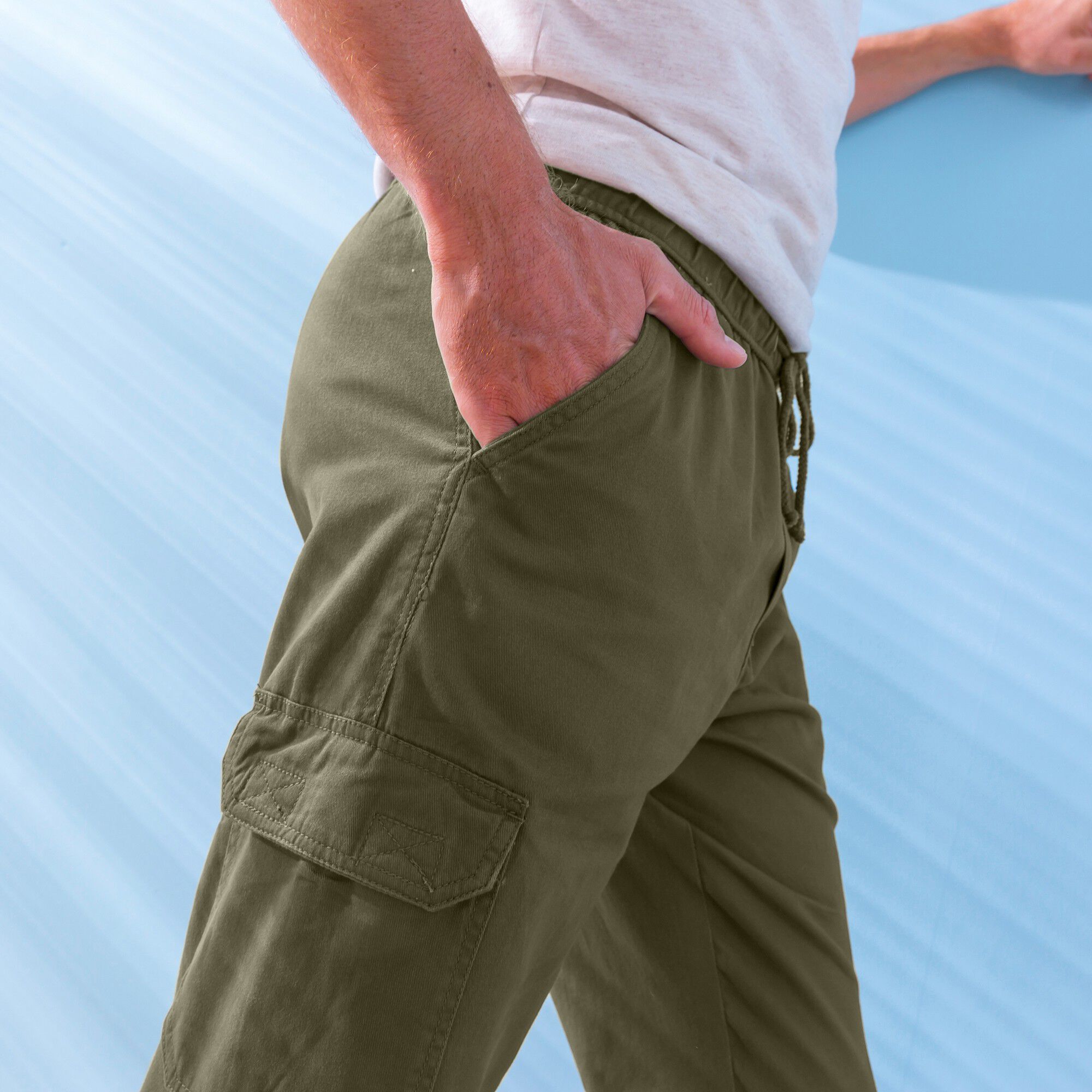 Pantalon cargo multipoches