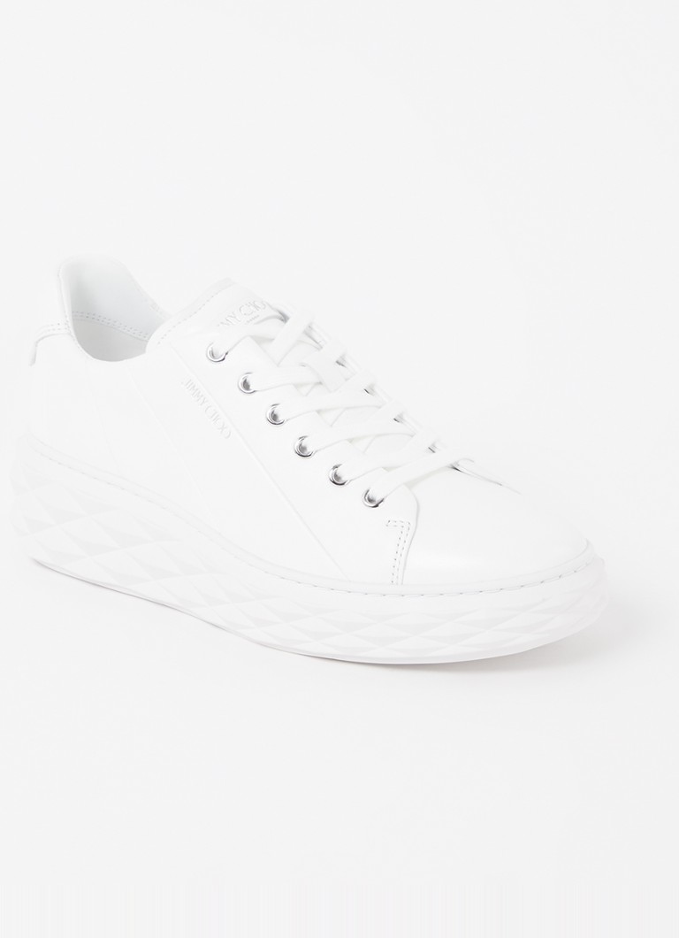 Sneaker Jimmy Choo Diamond Light Maxi in pelle