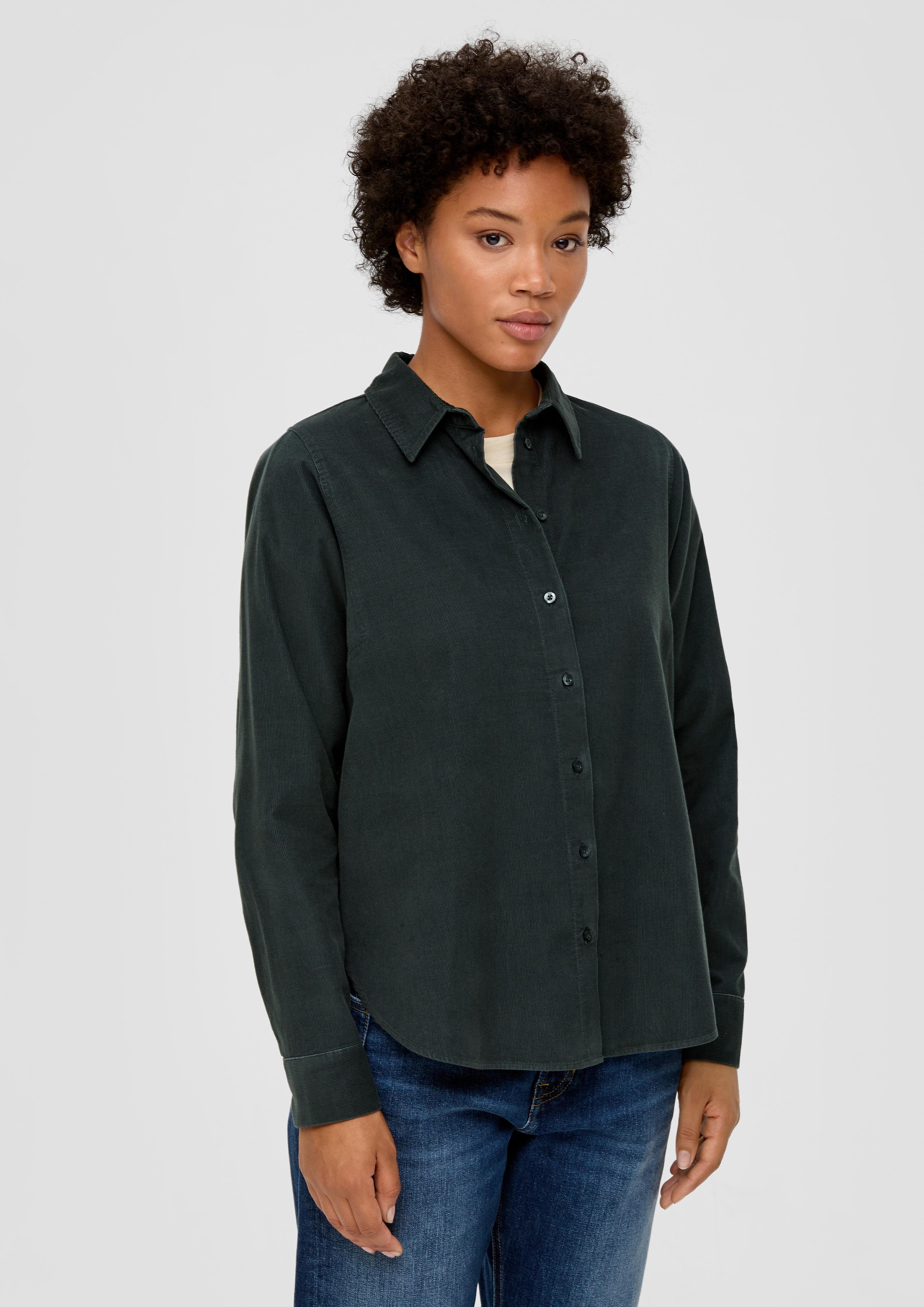 Cordbluse aus Baumwolle  2136311-7909