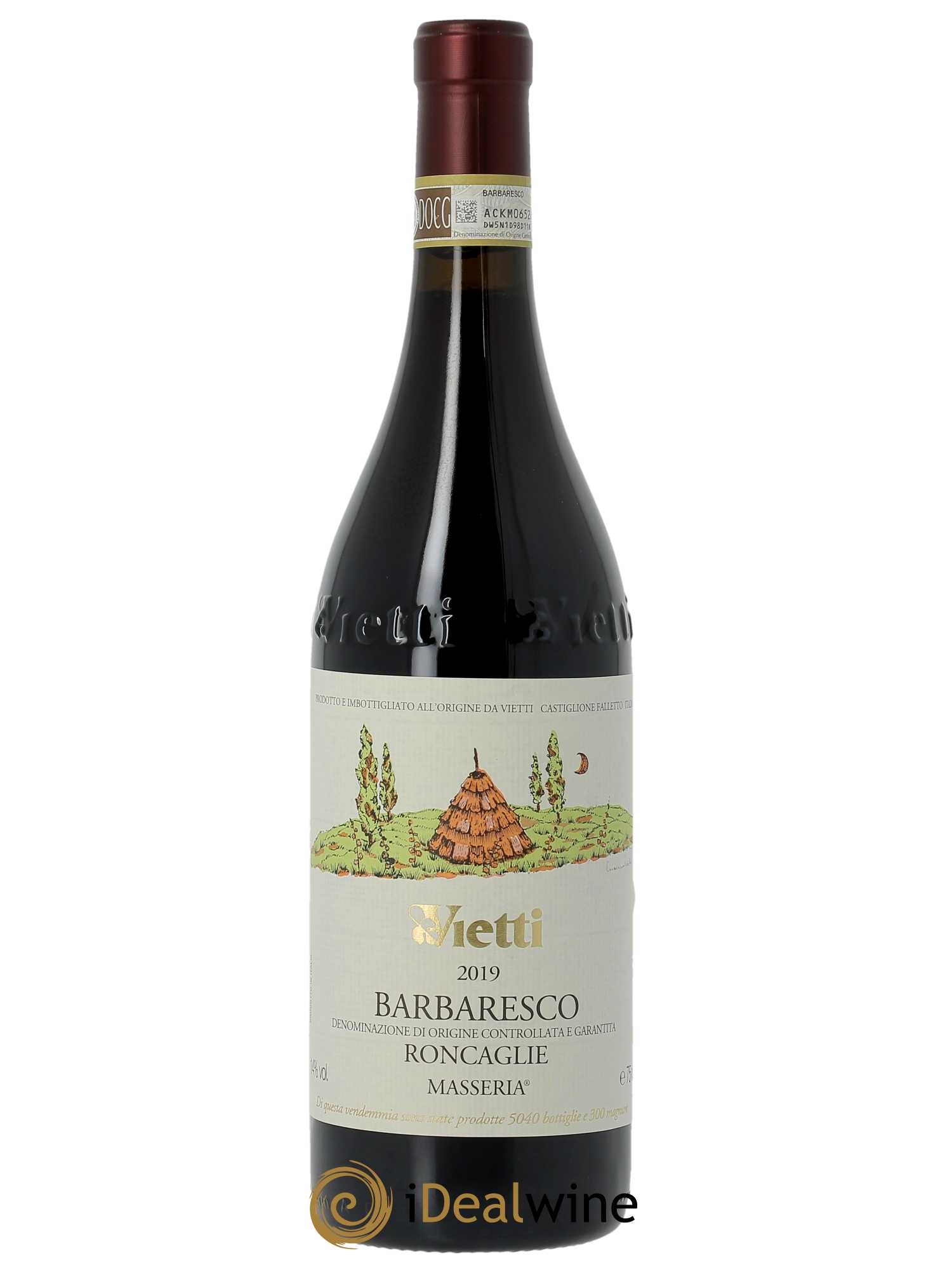Barbaresco DOCG Masseria Vietti  2019 - Lot de 1 Bouteille