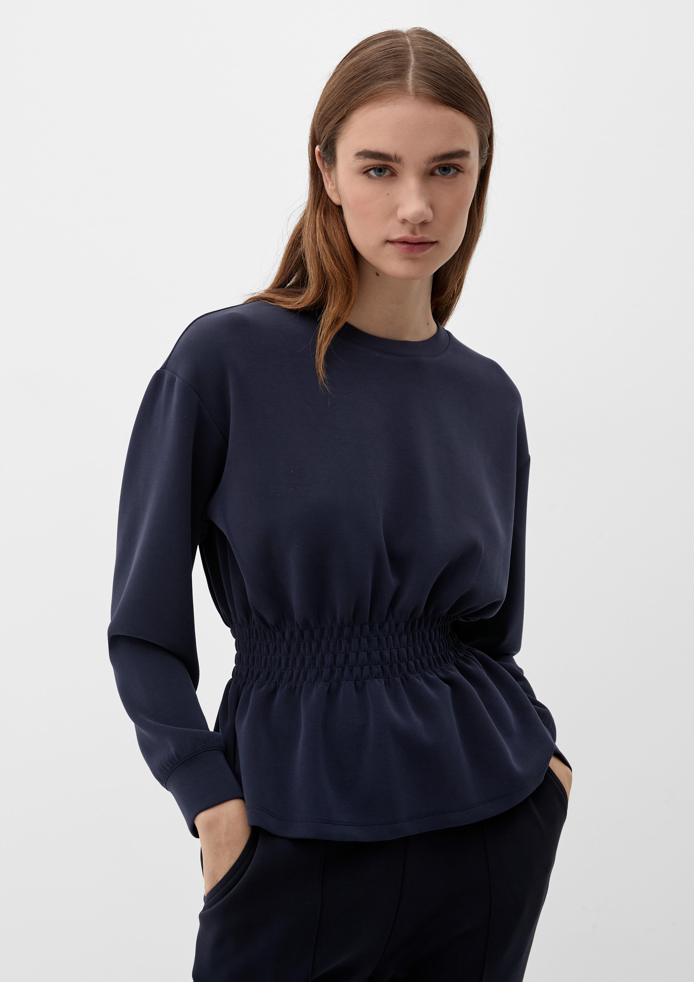 Sweatshirt mit Smok-Detail  2126193-5959