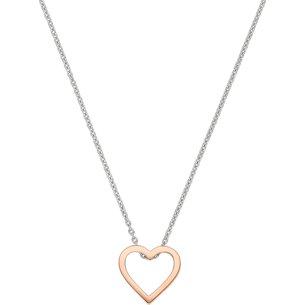 Valeria Chaînette 375 Or rose, 375 Or blanc collier