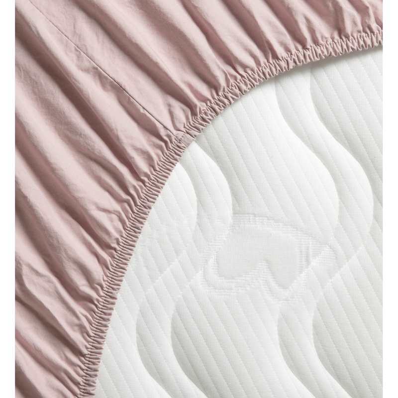 Drap-housse en Percale de Coton Bio lavé 1 personne