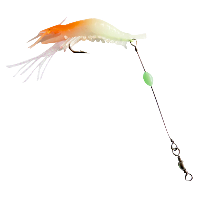 Seabehr Beifänger Natural-Shrimp (selbstleuchtend-orange)