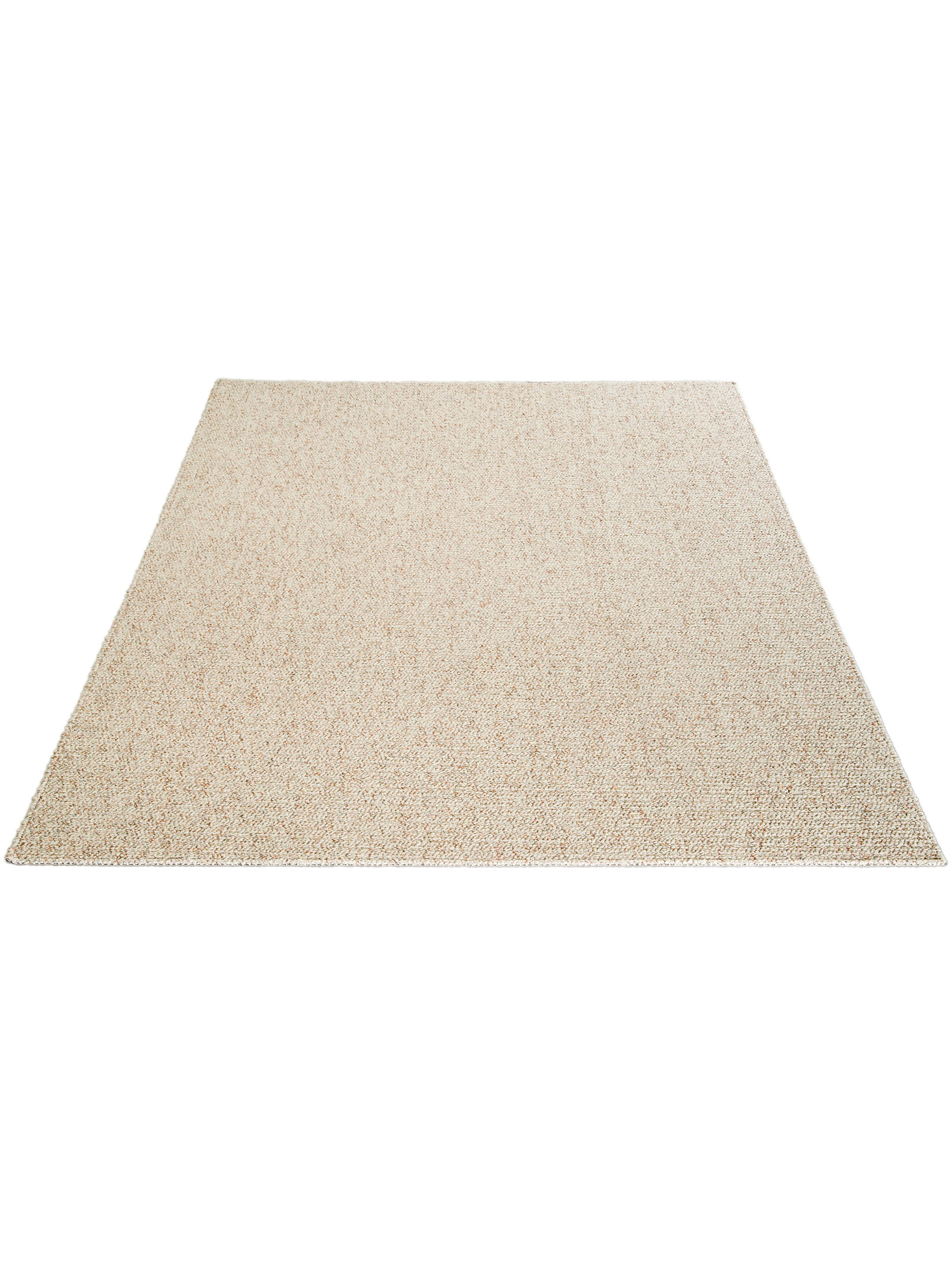 Karleby Moderner Teppich, Creme/Rot meliert